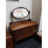 ANTIQUE OAK DRESSING TABLE