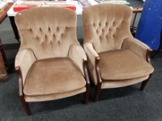 2 PARKER KNOLL CHAIRS