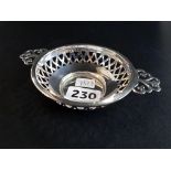 ANTIQUE SILVER DISH