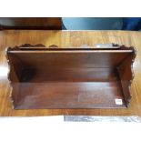 MAHOGANY WALL BRACKET