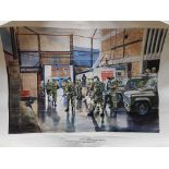 UNFRAMED ROYAL MARINES PRINT