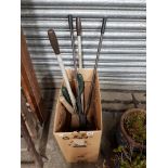 COLLECTION OF GARDENERS TOOLS