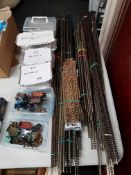 QUANTITY OF MODEL RAILWAY ACCESSORIES AND TRACK