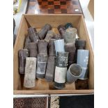 GOOD COLLECTION OF OLD RUBBER BULLETS AND CASES