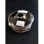 MAPPIN AND WEBB SILVER AND TORTOISESHELL BOX