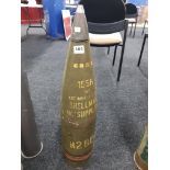 LARGE HEAVY ARTILLERY SHELL