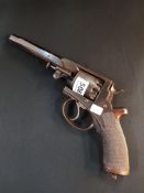 PERCUSSION 5 SHOT REVOLVER BY TRULOCK AND HARRIS OF 9 DAWSON STREET DUBLIN - SERIAL NUMBER 21169T (