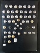 QUANTITY OF POLICE BUTTONS