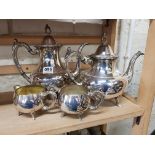 4 PIECE TEASET