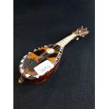 BONE AND TORTOISESHELL MINI MANDOLIN