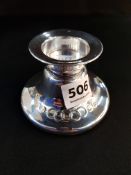 1936 OLYMPIC GAMES SOLID SILVER (925) CANDLE HOLDER BY JEWISH SILVERSMITH JOSEPH GRIMMANGER