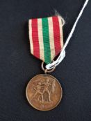 THIRD REICH MEMEL MEDAL MM ON RING