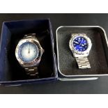 2 BOXED WRIST WATCHES CASIO AND BEN SHERMAN