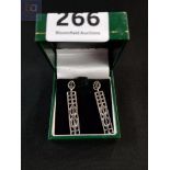 SILVER CHARLES RENEE MACINTOSH EARRINGS