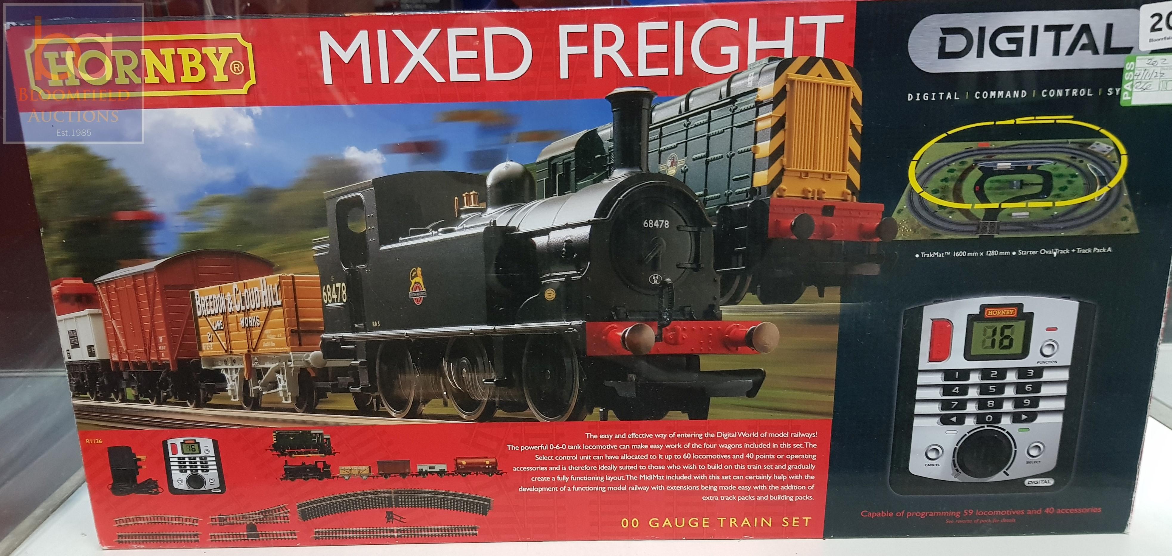 BOXED HORNBY MIXED FREIGHT DIGITAL