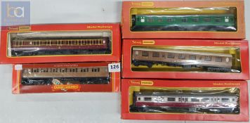 5 BOXED HORNBY RAILWAY MODELS