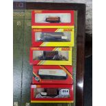 5 BOXED HORNBY RAILWAY MODELS