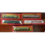 5 BOXED HORNBY RAILWAY MODELS