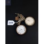 2 OLD POCKET WATCHES