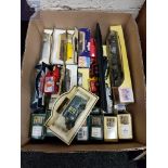 BOX LOT OF MODEL CARS