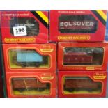 6 BOXED HORNBY RAILWAY WAGONS
