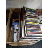 2 BOXES OF CD'S
