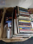 2 BOXES OF CD'S