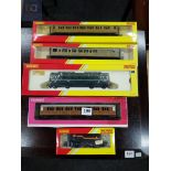 5 BOXED HORNBY RAILWAY MODELS