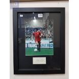 FRAMED KEVIN KEEGAN PICTURE