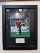 FRAMED KEVIN KEEGAN PICTURE