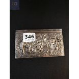 SILVER EMBOSSED PLAQUE