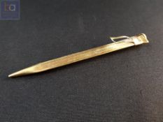 VINTAGE GILDED PENCIL