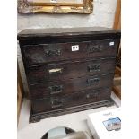 SMALL ANTIQUE CHEST OF DRAWERS