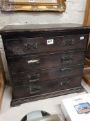SMALL ANTIQUE CHEST OF DRAWERS
