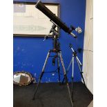 CELESTRON CR-150 HD 6,6 INCH REFRACTOR TELESCOPE AND DX GREAT POLARIS EQUATORIAL MOUNT AND ORION