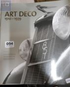 LARGE ART DECO BOOK - 1910-1939