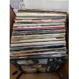 BOX OF LPs