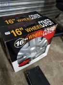 2 BOXES OF WHEEL COVERS