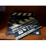 2 FILM CLAPPER BOARDS