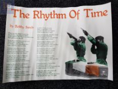 POSTER 'THE RHYTHM OF TIME' BOBBY SANDS