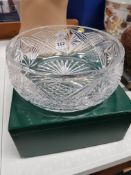 TYRONE CRYSTAL BOWL BOXED