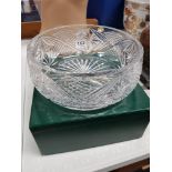 TYRONE CRYSTAL BOWL BOXED