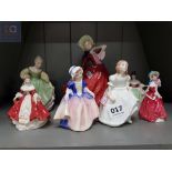 7 VARIOUS ROYAL DOULTON FIGURES