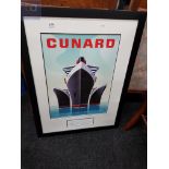 CUNARD PRINT