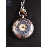 SILVER POCKET WATCH