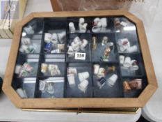 2 BOXES OF THIMBLES