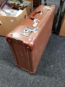 VINTAGE SUITCASE AND CONTENTS