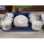 BOXED SET COALPORT COFFEE CANS