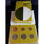 4 SETS OF IRELAND'S DECIMAL COINS