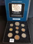 1953 UK COIN AND STAMP SET